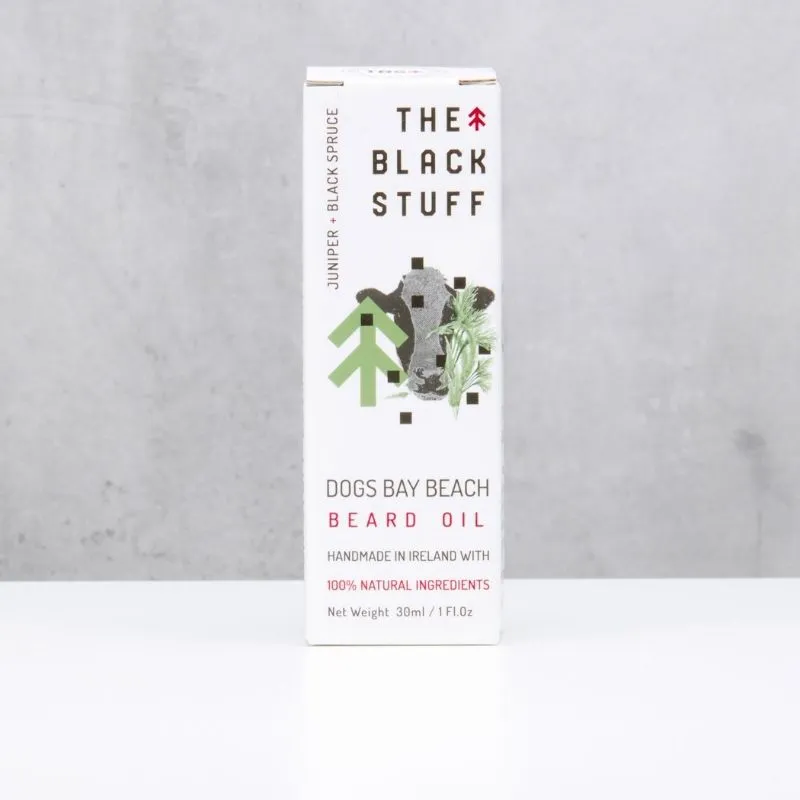 The Black Stuff Dog's Bay Beach skægolie naturlig 30ml