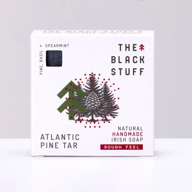 The Black Stuff Atlantic Pine Tar fast sæbe skrub