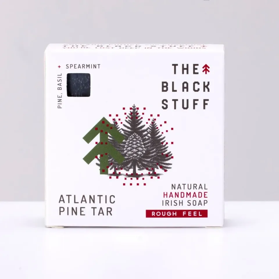 The Black Stuff Atlantic Pine Tar fast sæbe skrub