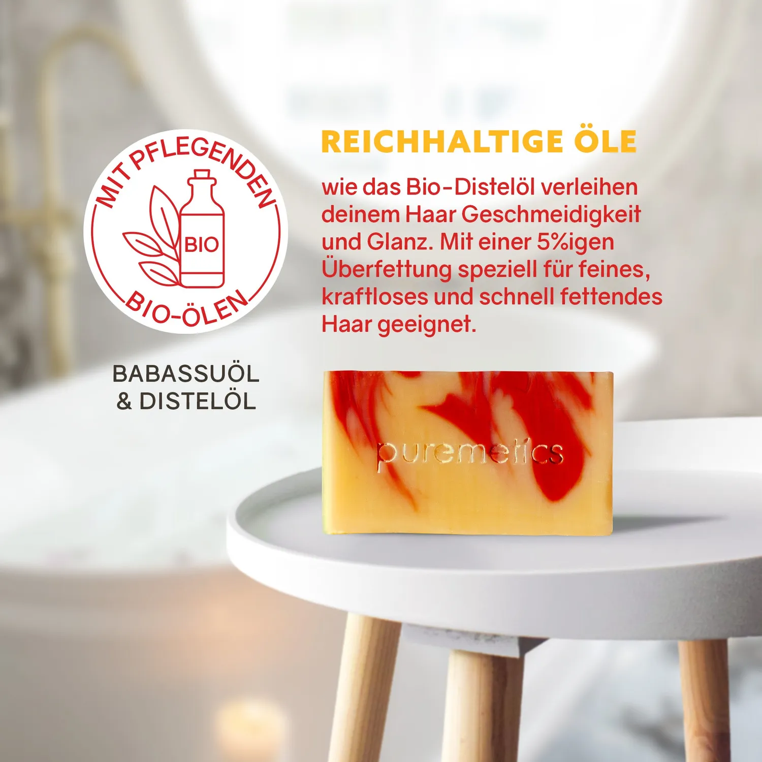 puremetics Grapefruit Zypresse hårsæbe frisk citrus