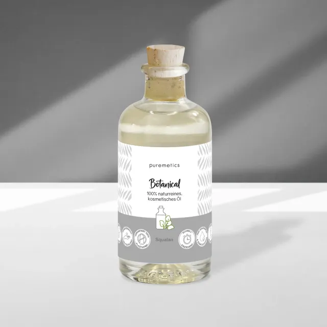 puremetics Botanicals Squalan plejeolie let
