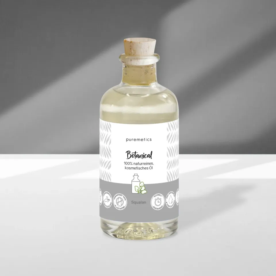 puremetics Botanicals Squalan plejeolie let