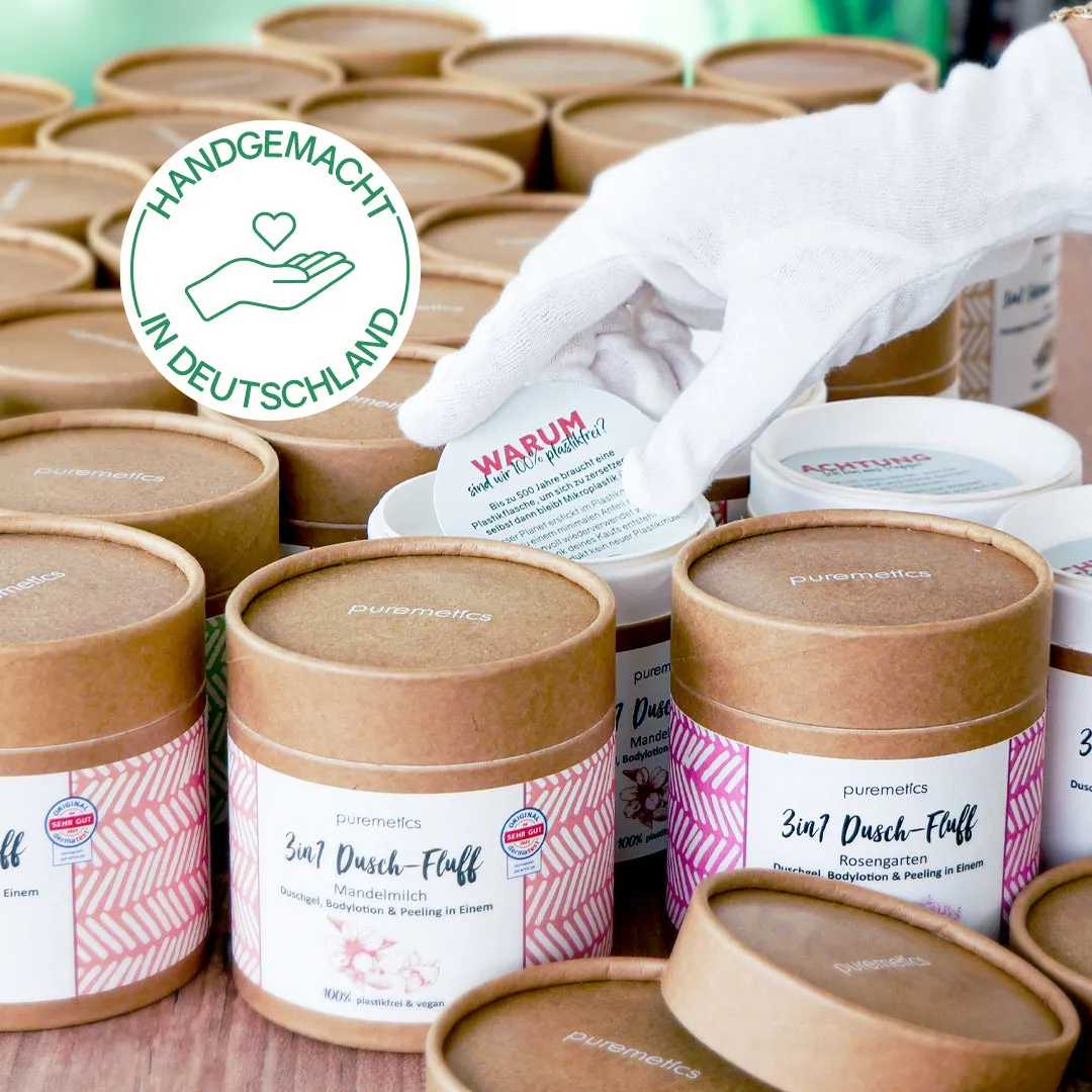 puremetics Gute Besserung dusch-fluff eukalyptus 1 stk