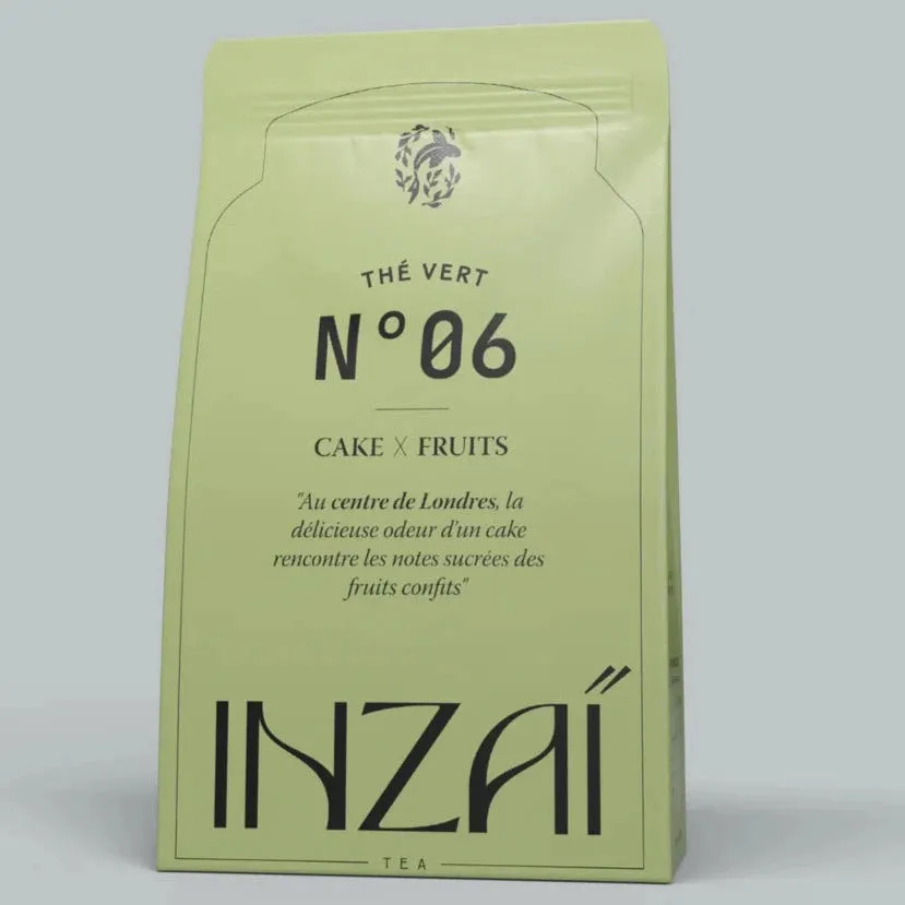 Naturayl Thé Vert Cake & Fruits 06 grøn te frisk