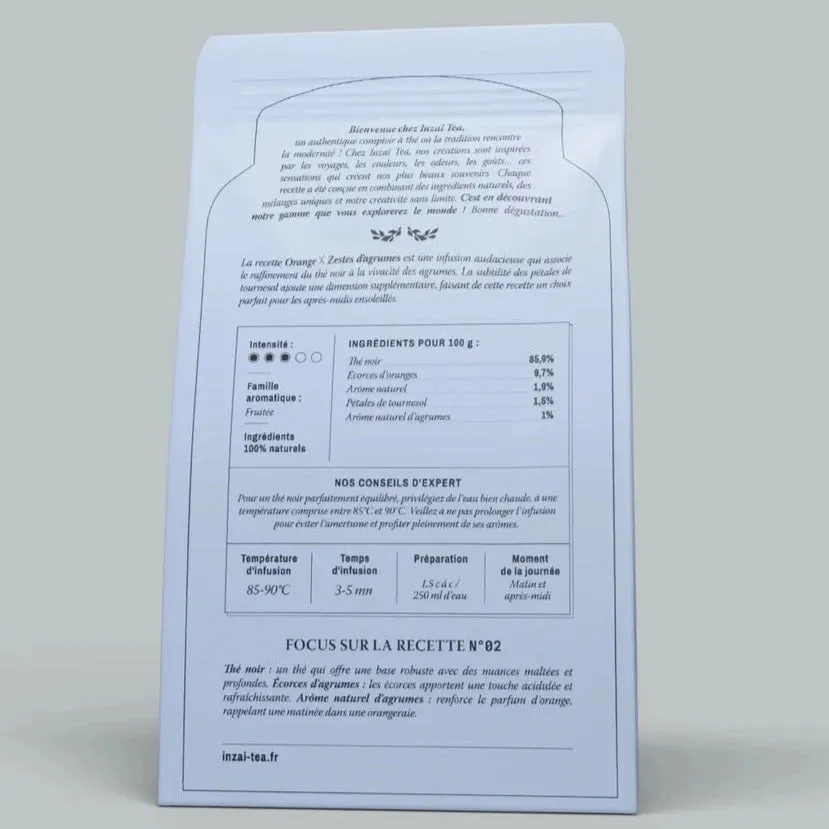 Naturayl n°02 sort te appelsin citrus