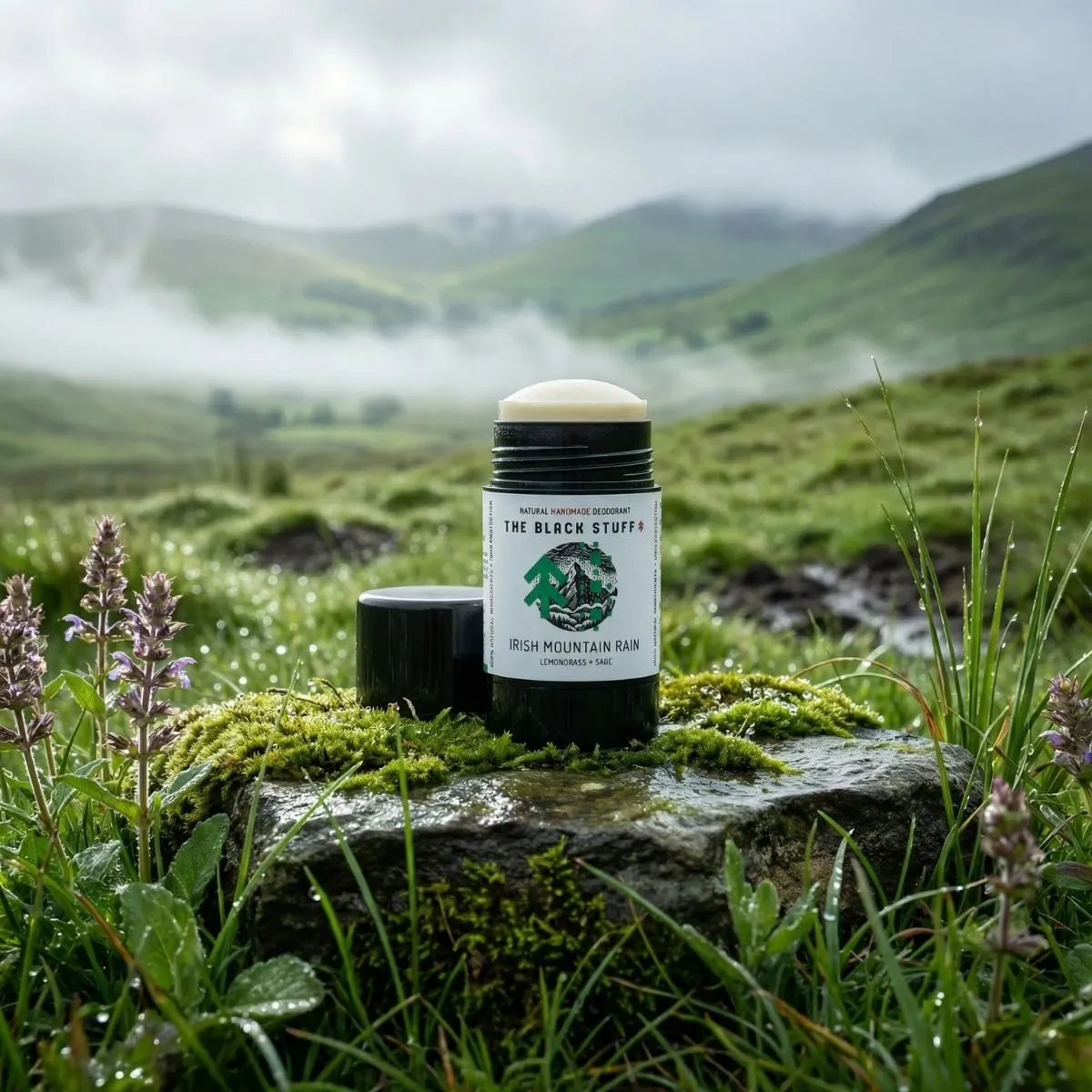 The Black Stuff Irish Mountain Rain deodorant fast 75g