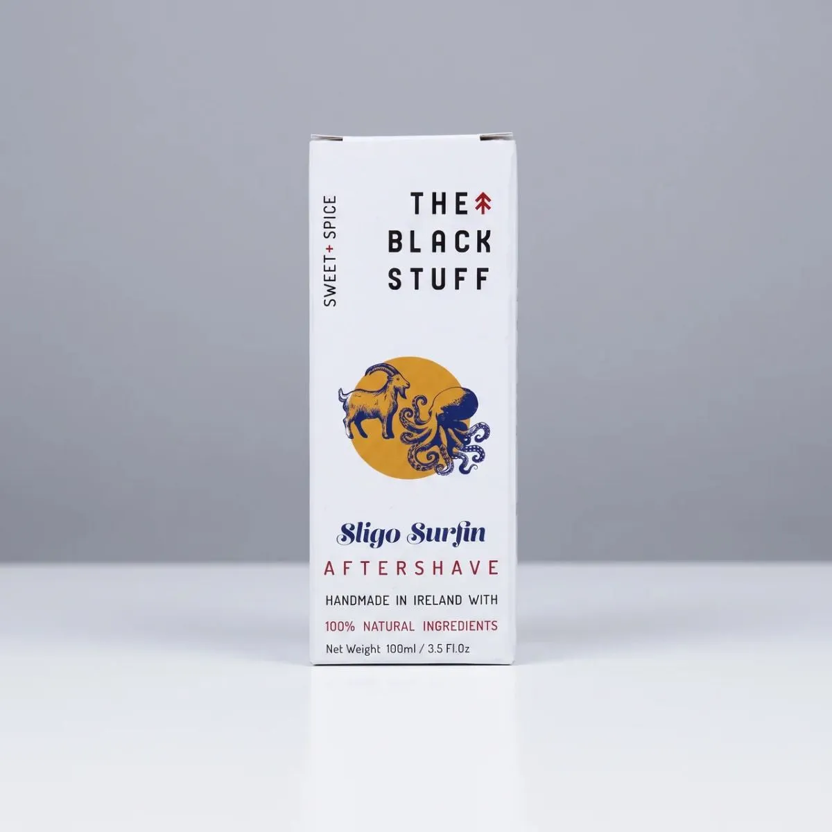 The Black Stuff Sligo Surfin aftershave splash 100 ml beroligende