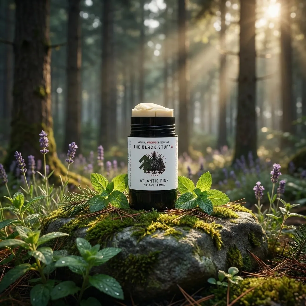 The Black Stuff Atlantic Pine deodorant fyrretræ