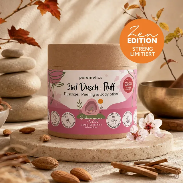 puremetics Geborgenheit 3in1 brusefluff mandel 1 stk