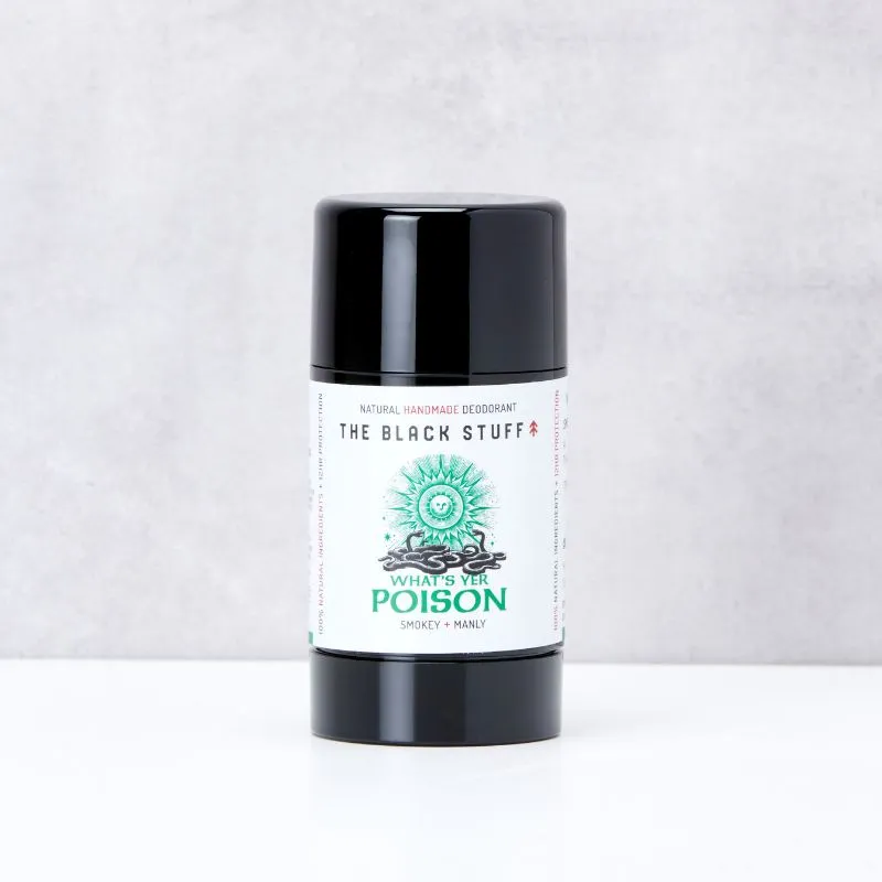 The Black Stuff What's Yer Poison naturlig deo