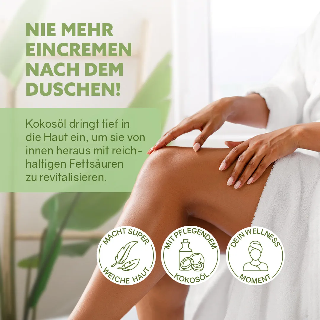 puremetics 3in1 Dusch-Fluff Limette i glas frisk duft