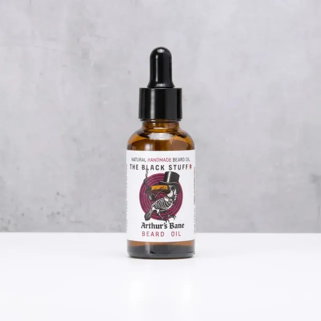 The Black Stuff Arthur's Bane skægolie 60 ml plejende
