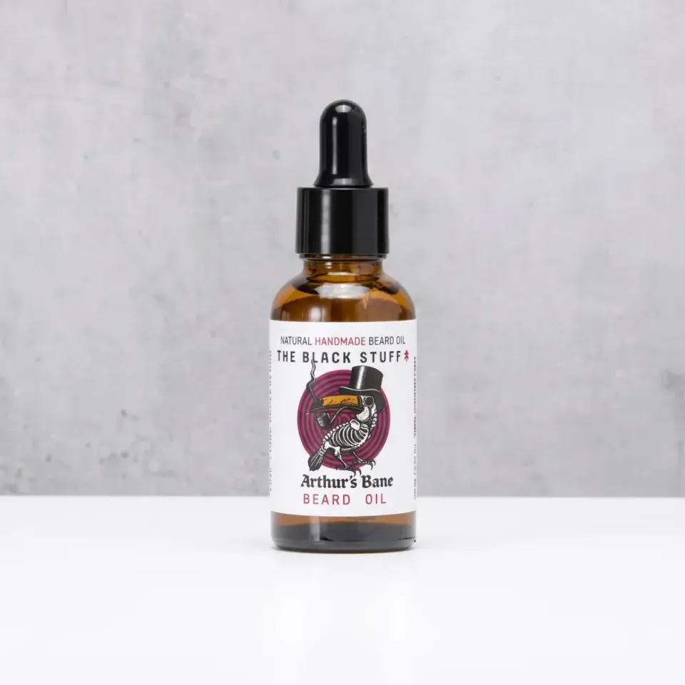 The Black Stuff Arthur's Bane skægolie 60 ml plejende