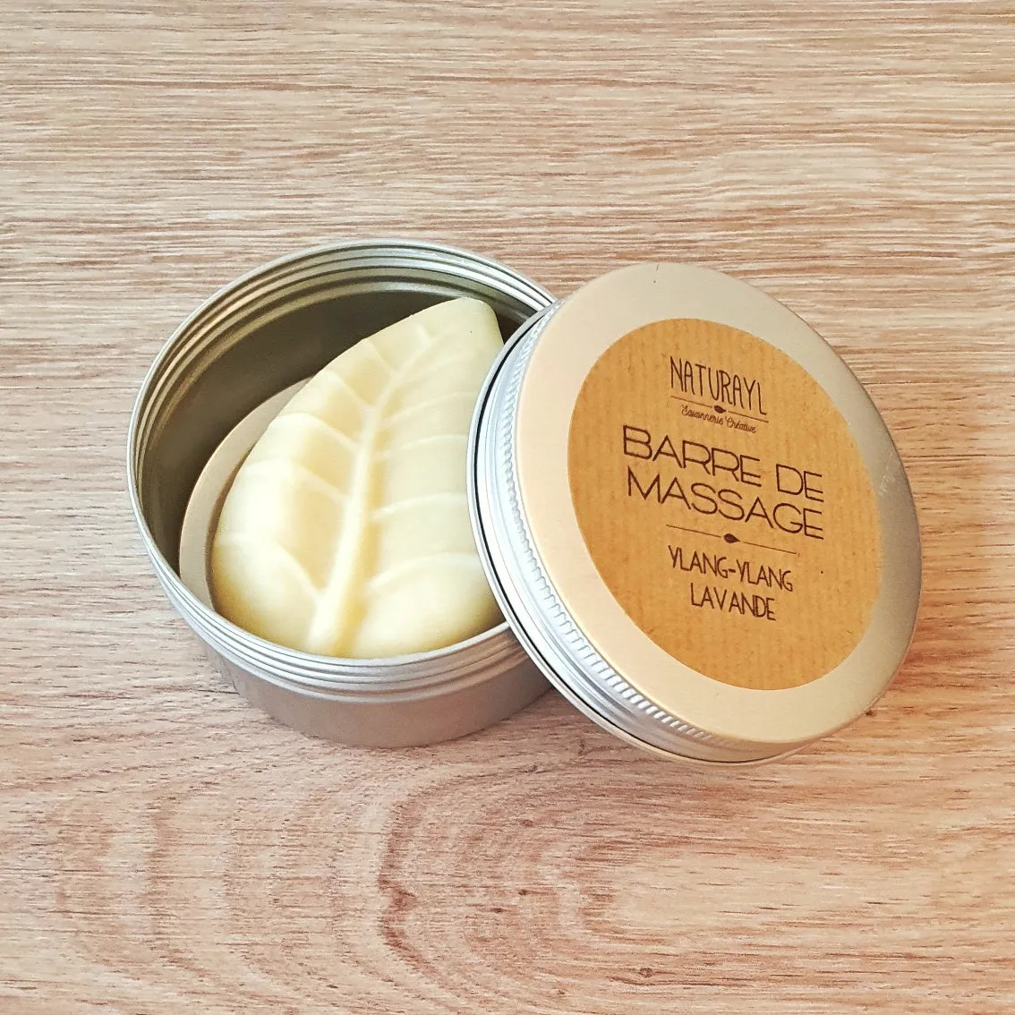 Naturayl Massagebar ylang-ylang lavendel fast