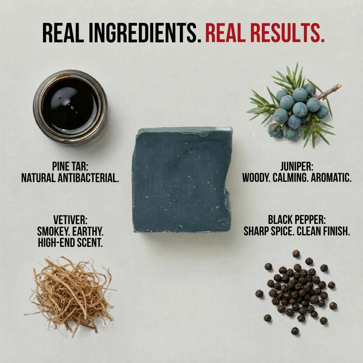 The Black Stuff Whats Yer Poison sæbebar scrub