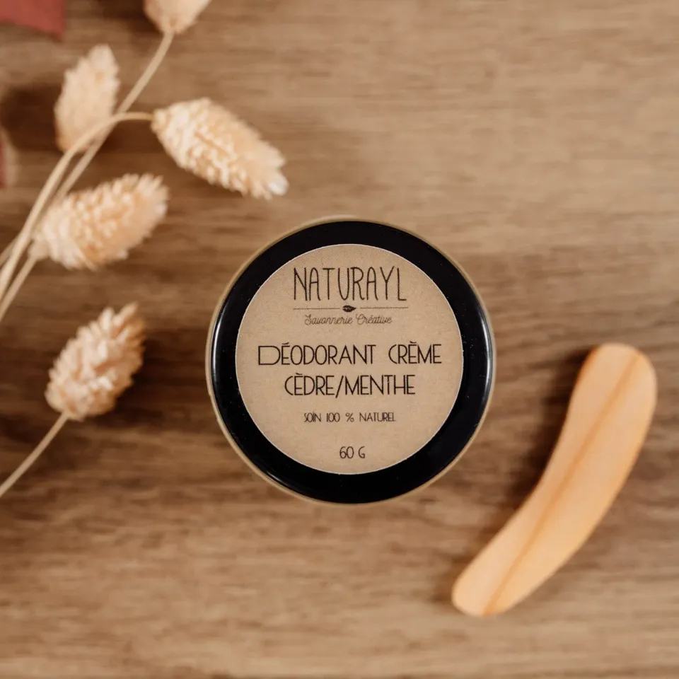 Naturayl Cèdre Menthe fast deodorant til mænd