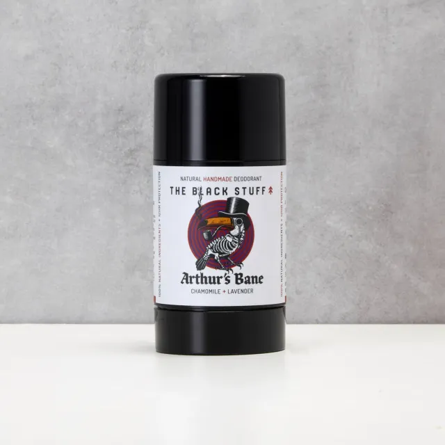 The Black Stuff Arthur's Bane fast deodorant kamille