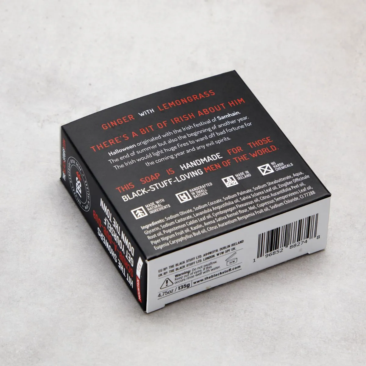 The Black Stuff Frankensoap fast sæbe Mountain Tea 130 g