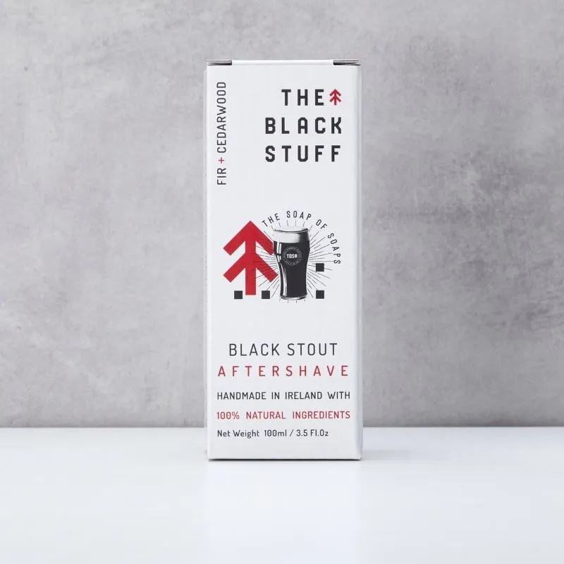The Black Stuff Black Stout aftershave 100ml