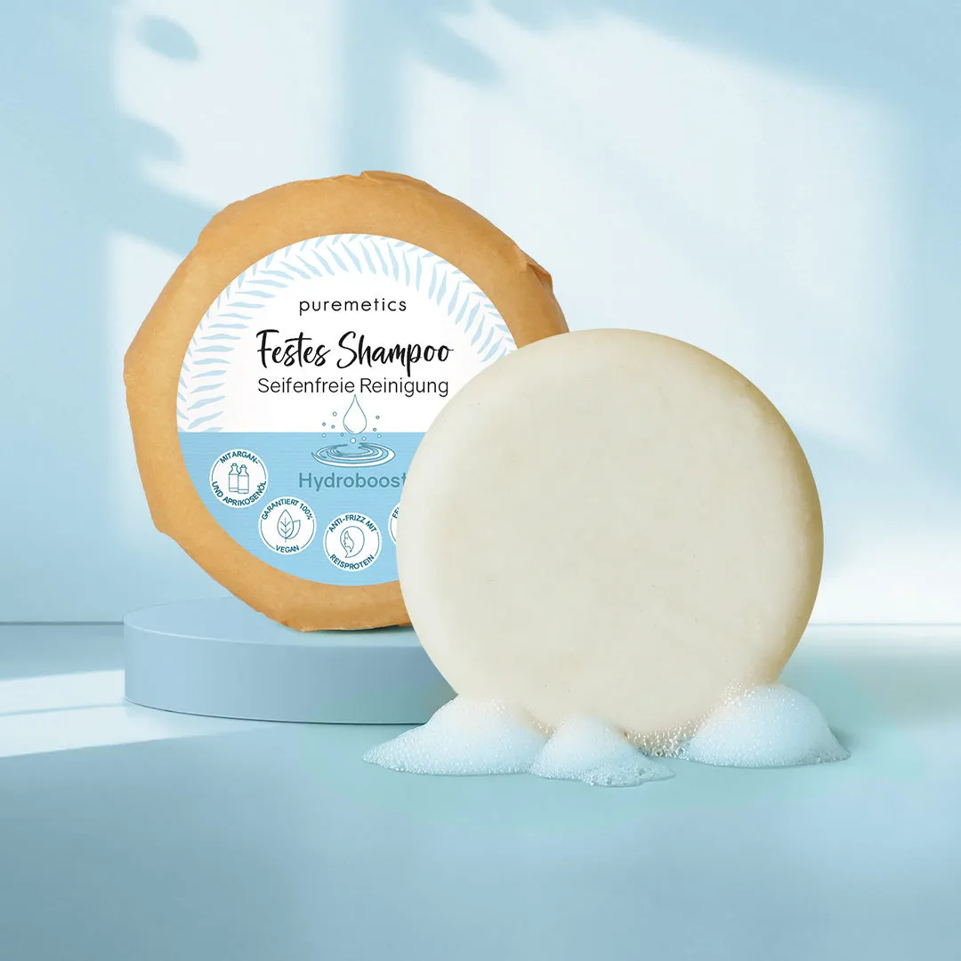 puremetics Hydroboost fast shampoo bar citrus 1 stk