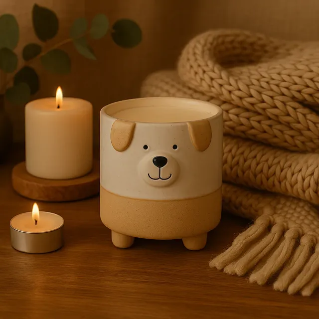 Naturayl Chien duftlampe hund til duftvoks