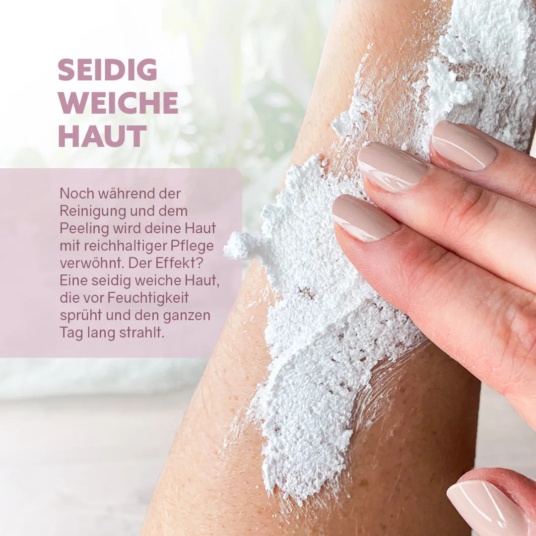puremetics 3in1 Dusch-Fluff Blütenmeer bruseskum 1 stk blomsterduft