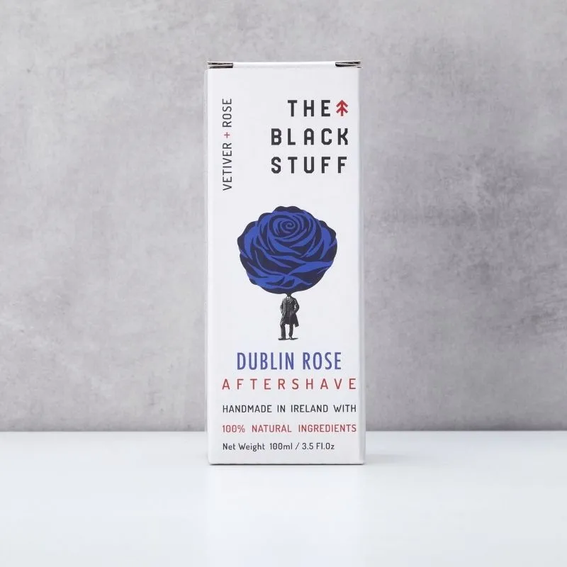 The Black Stuff Dublin Rose aftershave 100 ml beroligende