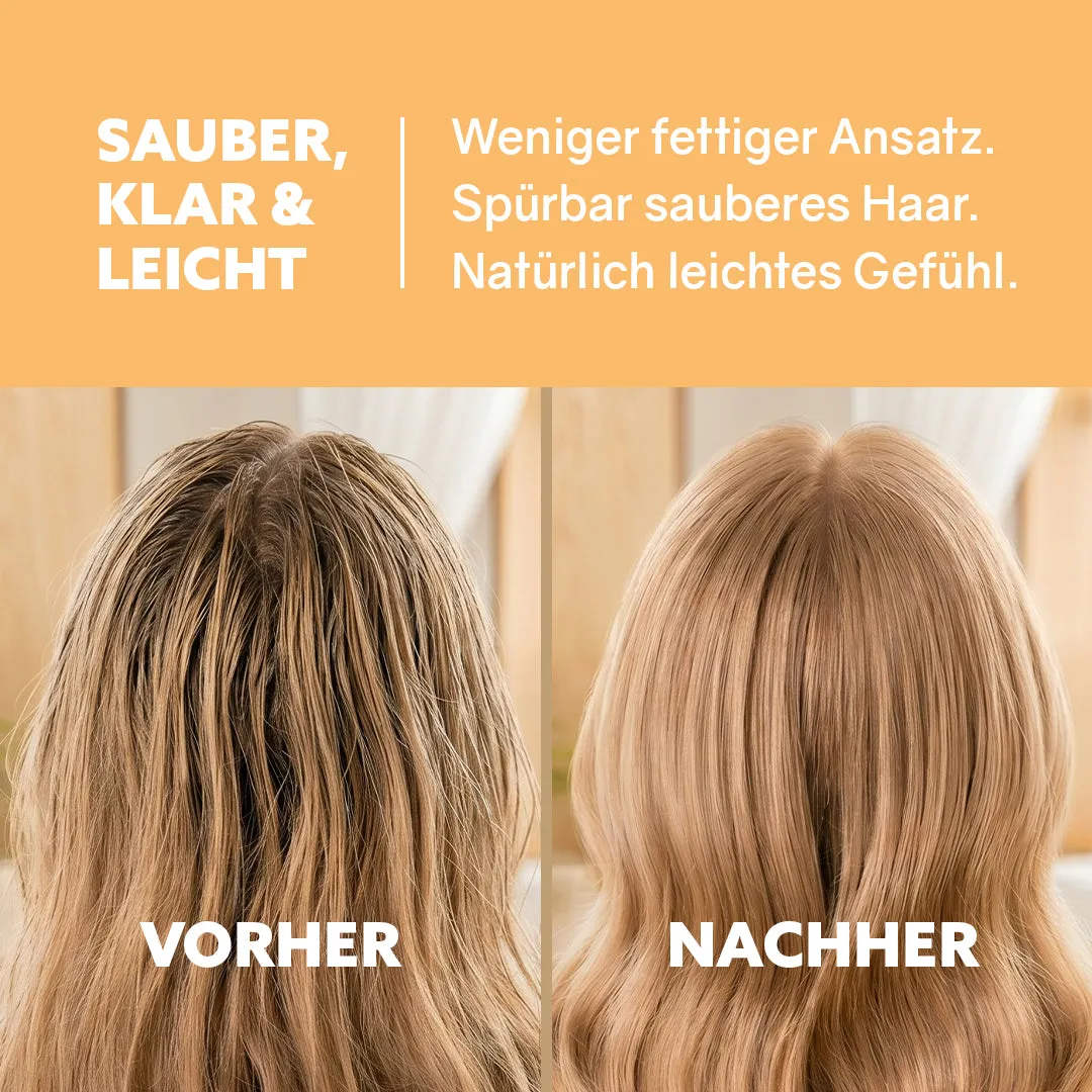 puremetics Anti-Fedt Shampoo-Fluff Zitrone Orange shampoo