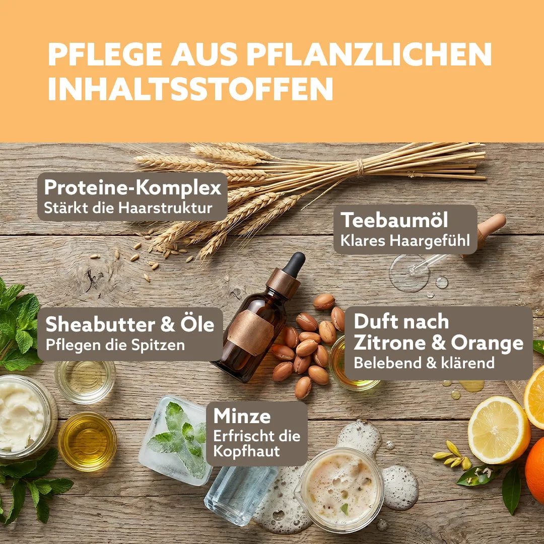 puremetics Anti-Fett Zitrone Orange conditioner-cream 1 glas