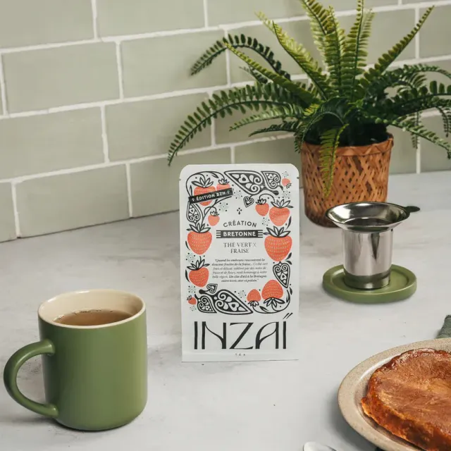 Naturayl Thé vert & Fraise grøn te limited edition