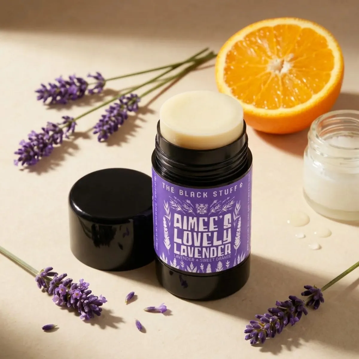 The Black Stuff Lovely Lavender deodorant mild duft