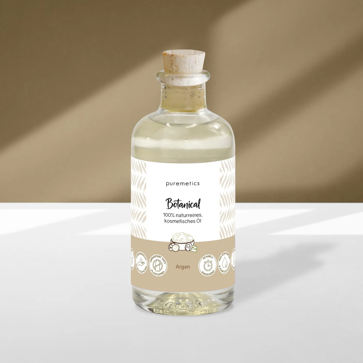 puremetics Botanicals planteolie mandel naturlig pleje