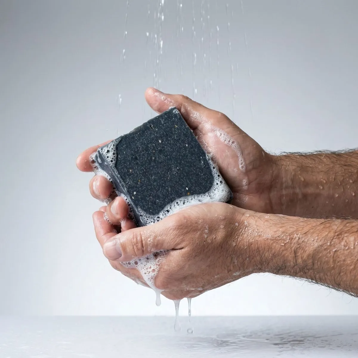 The Black Stuff Atlantic Pine Tar fast sæbe skrub