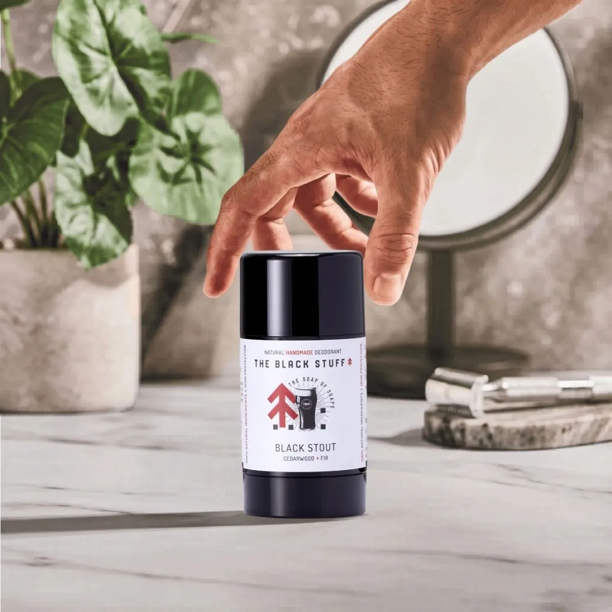 The Black Stuff Black Stout deodorant træagtig