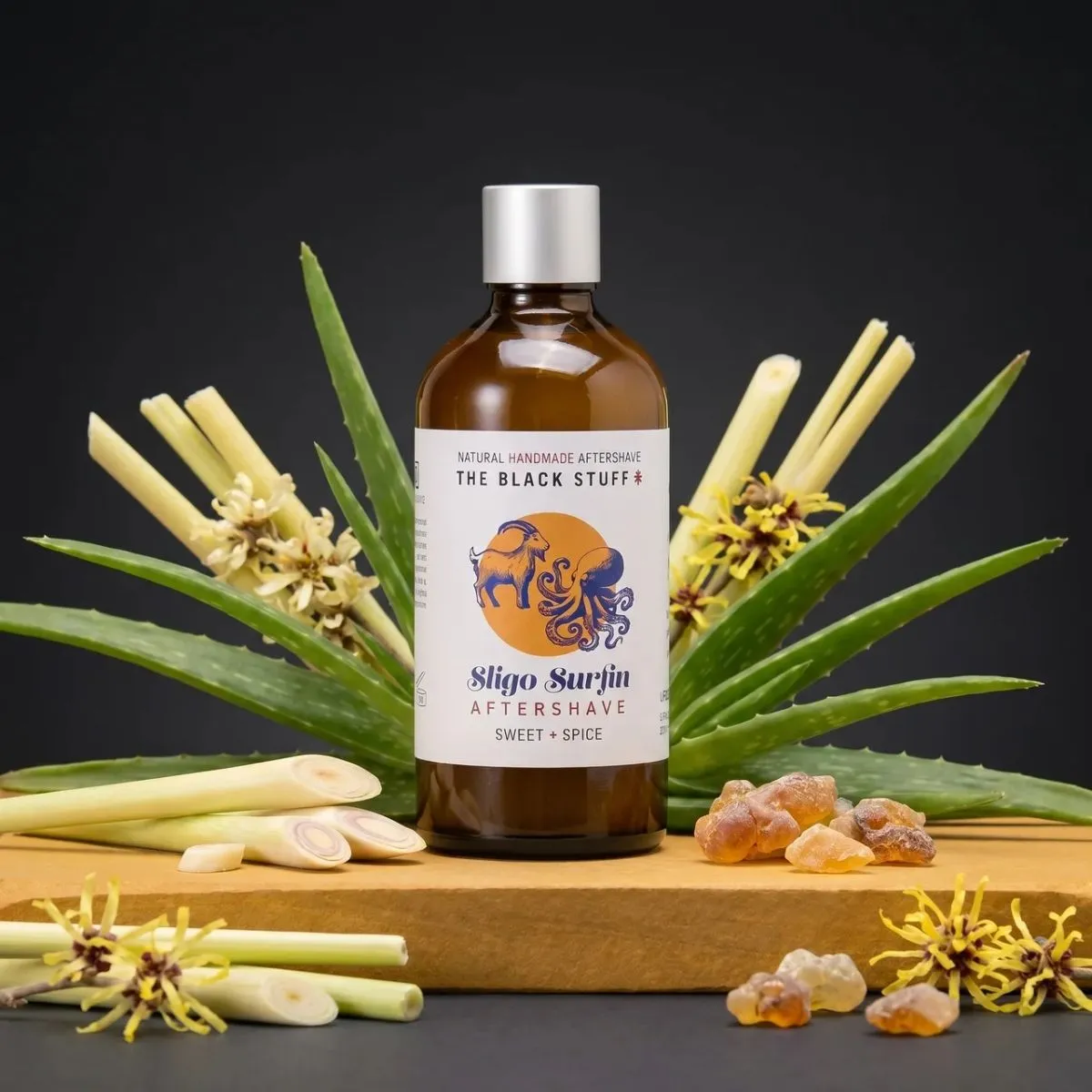 The Black Stuff Sligo Surfin aftershave splash 100 ml beroligende