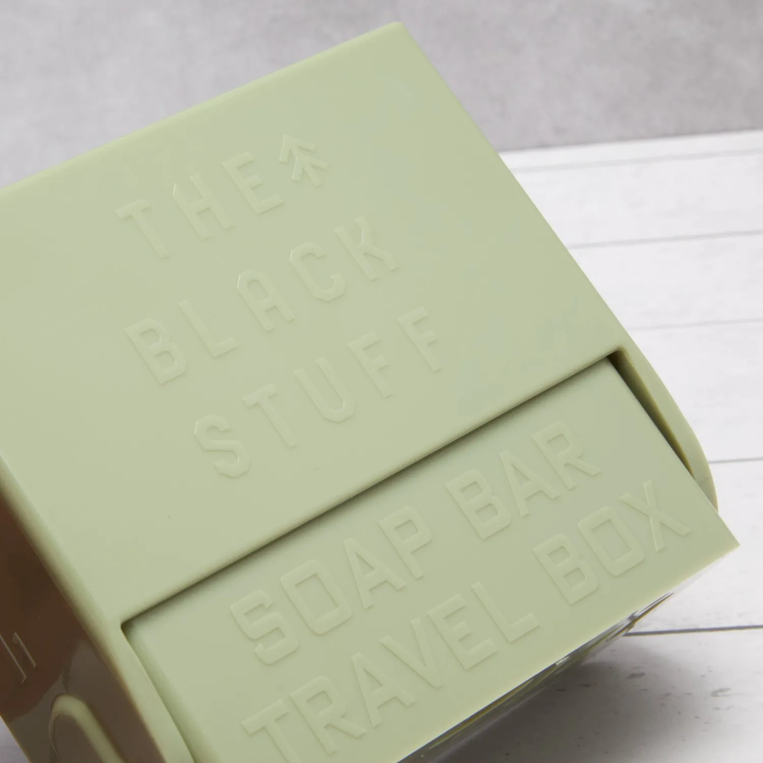 The Black Stuff Soap Locker sæbeæske med sugekop