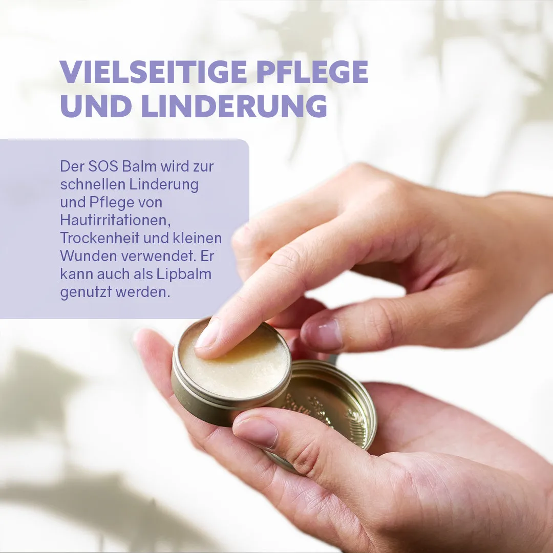 puremetics SOS Balm Vitamin E hudbalsam med tea tree