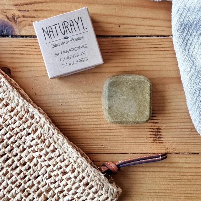 Naturayl shampoo farvet hår fast pleje glans