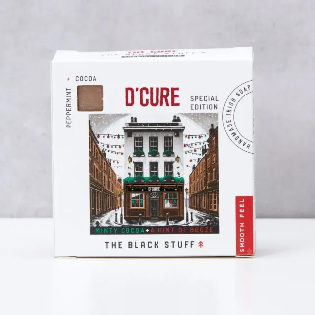 The Black Stuff D'Cure sæbe limited edition jul