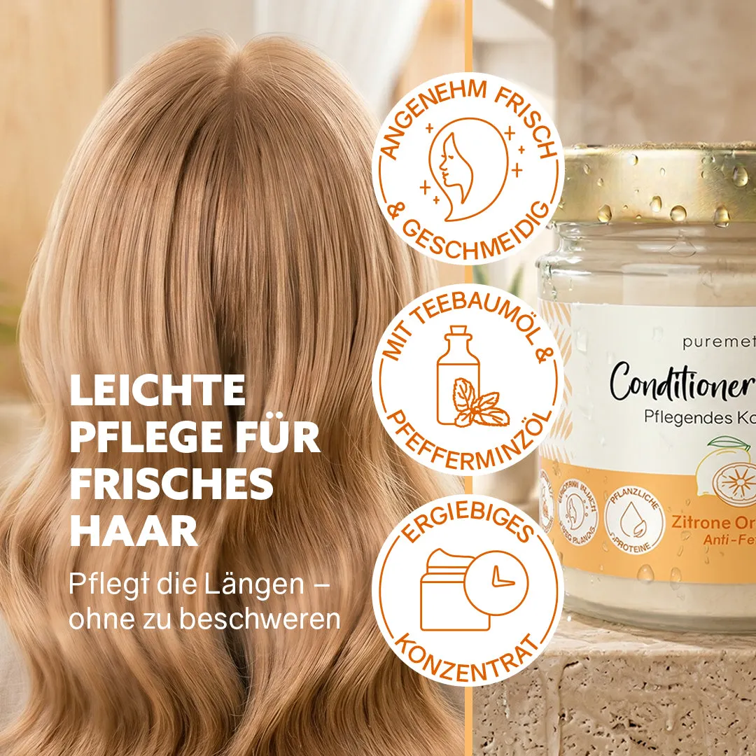 puremetics Anti-Fett Zitrone Orange conditioner-cream 1 glas