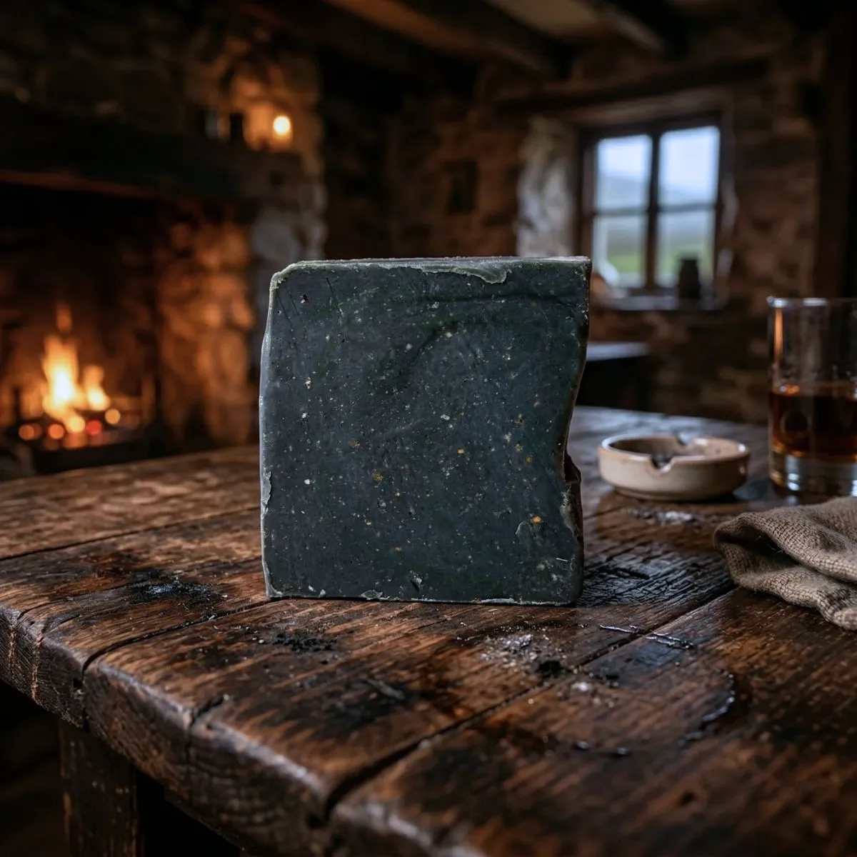The Black Stuff Whats Yer Poison sæbebar scrub