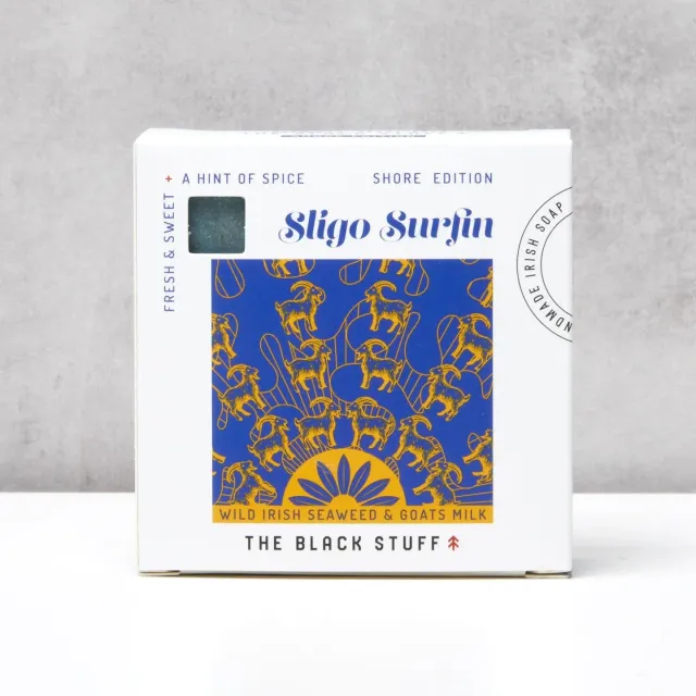 The Black Stuff Sligo Surfin sæbe 150g citronella scrub
