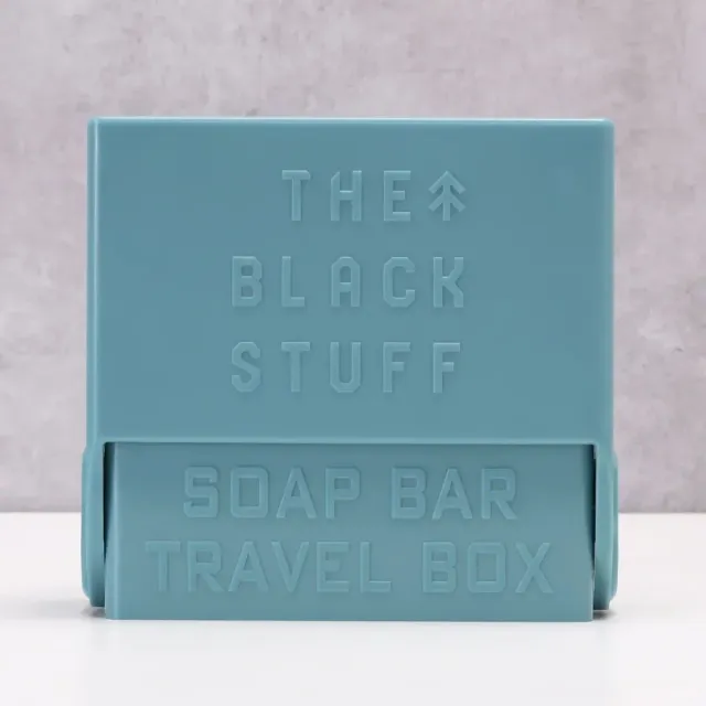 The Black Stuff Soap Locker rejseæske blå