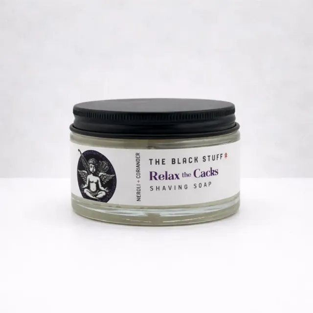 The Black Stuff Relax The Cacks barbersæbe 155g