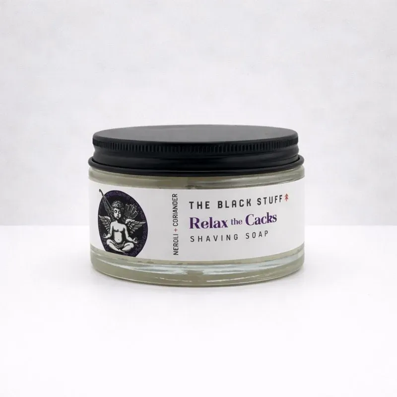 The Black Stuff Relax The Cacks barbersæbe 155g