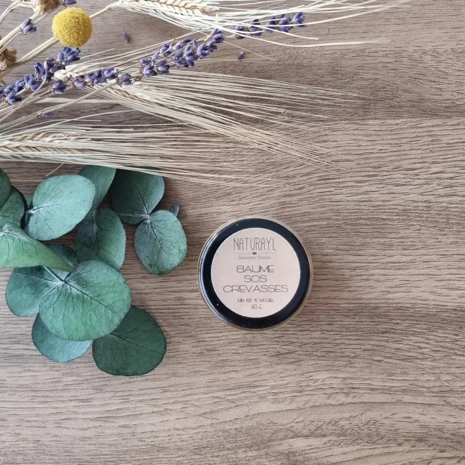 Naturayl SOS fast balsam sprukken tør hud