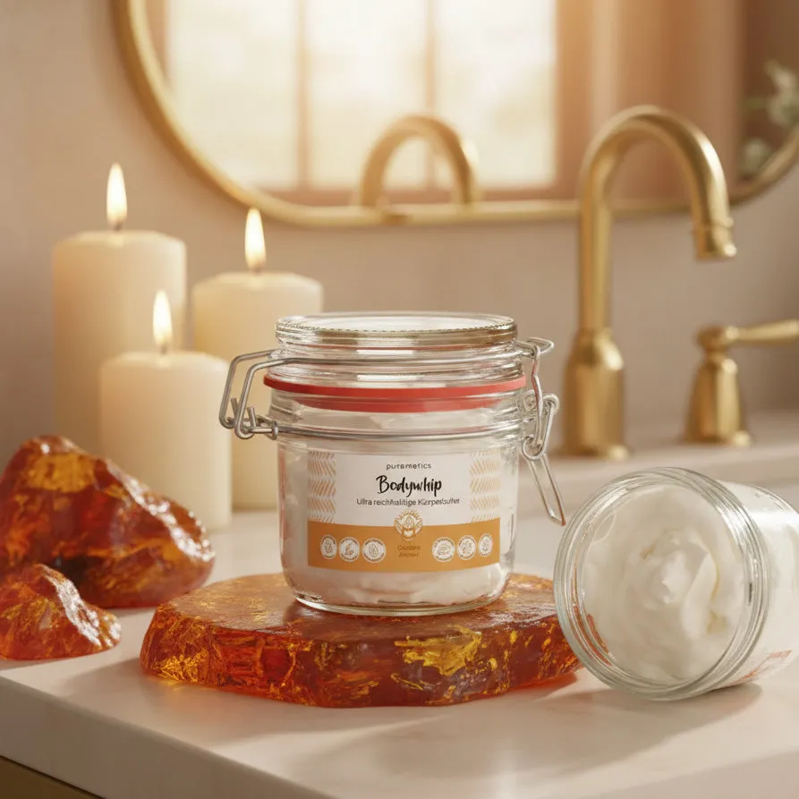 puremetics Bodywhip Golden Amber bodybutter varm
