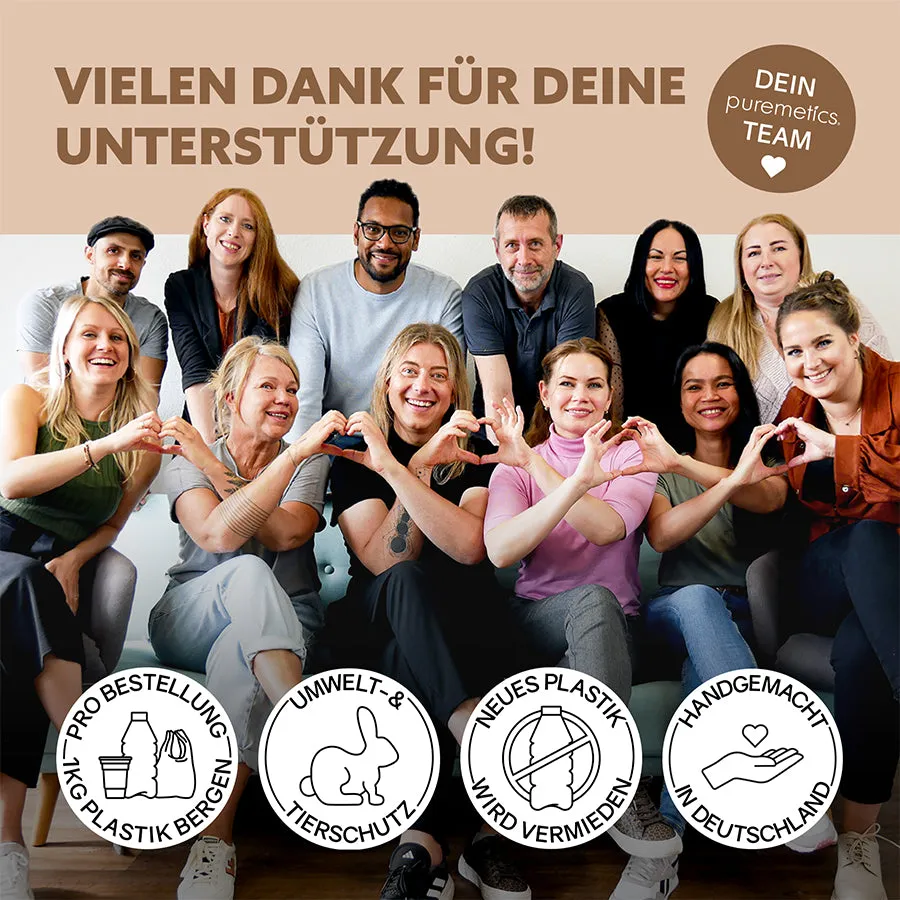 puremetics 3in1 Schokolade brusekonfekt 10 stk chokoladeduft