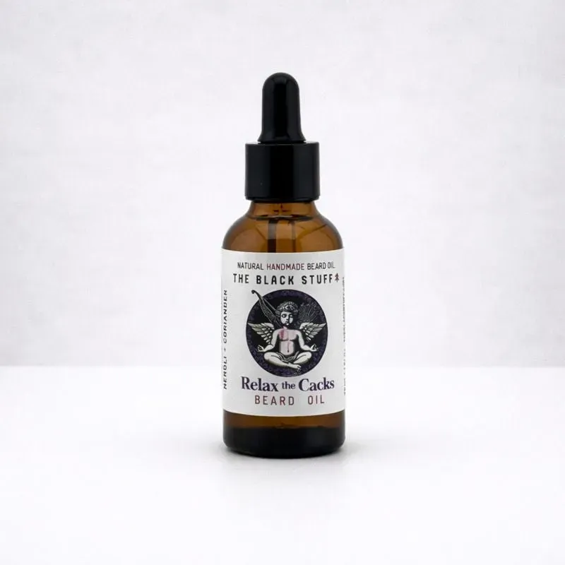 The Black Stuff Relax The Cacks skægolie limited edition