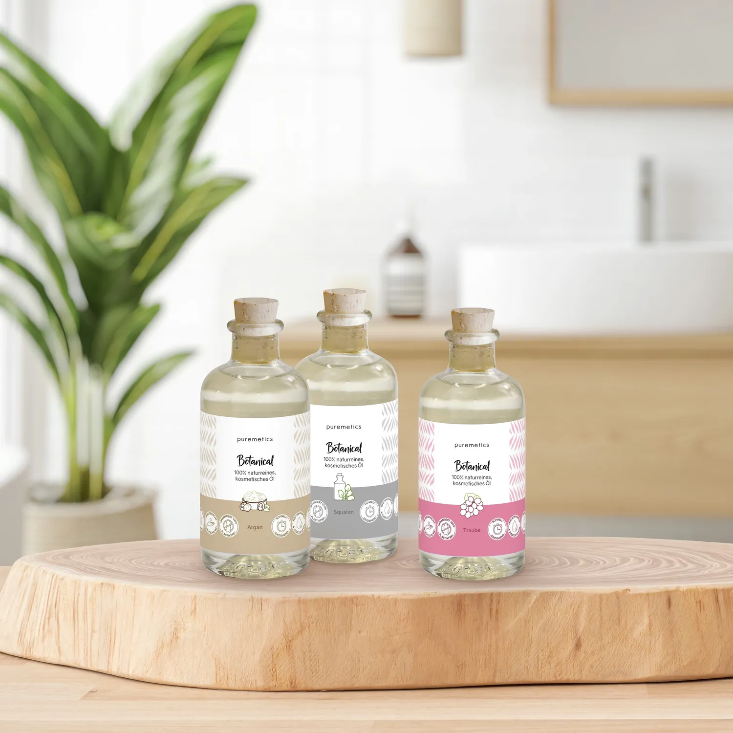puremetics Botanical Argan plejeolie hud og hår